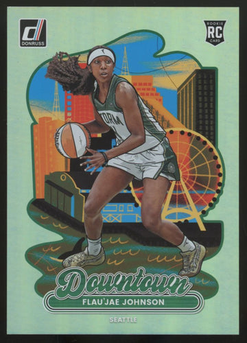 2026 Panini Donruss WNBA Flau'Jae Johnson RC Downtown SSP #13