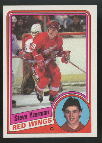 1984-85 Topps Steve Yzerman RC #49 EX/MT