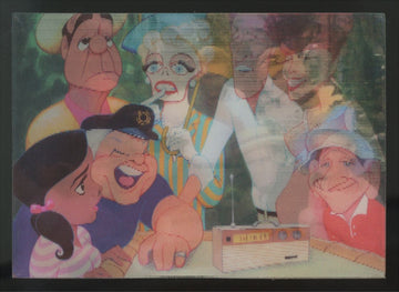 1997 Dart Flipcards Gilligan's Island Radio Time Lenticular Holographic #L-1