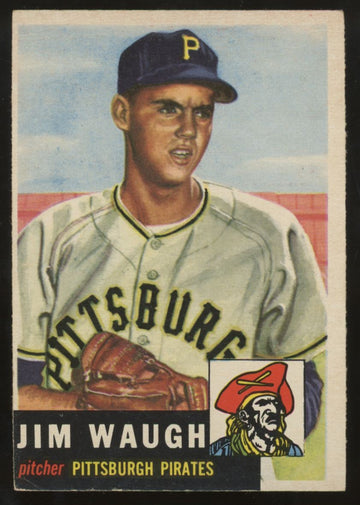 1953 Topps Jim Waugh #178 EX "A"