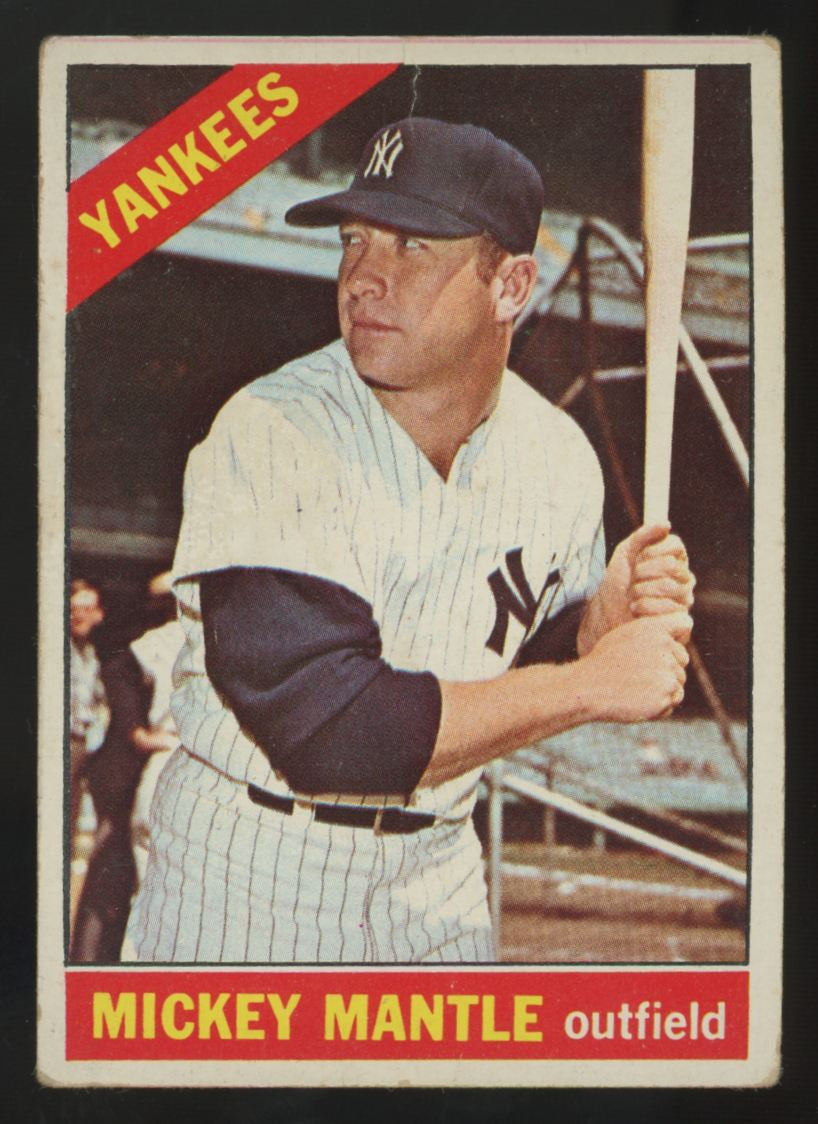 1966 Topps Mickey Mantle #50 Good