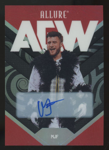 2026 Upper Deck AEW Allure MJF Red Rainbow Auto #44