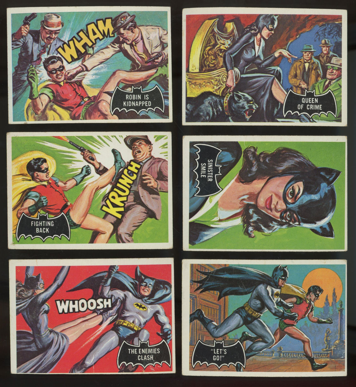 1966 Topps Batman (Lot Of 31) No Duplicates G-VG/EX