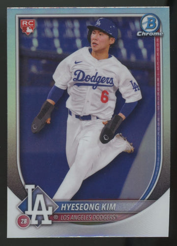 2025 Bowman Chrome Hyeseong Kim Red RC Refractor #91 "A"