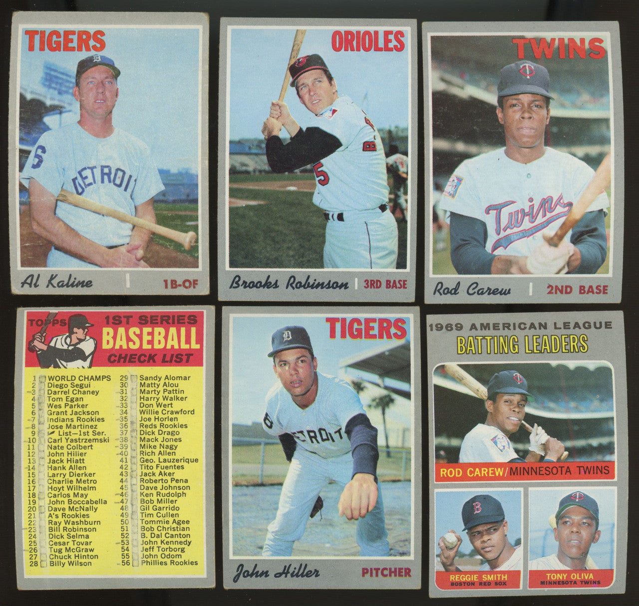 1970 Topps Baseball Near Complete Set (678/720) EX Overall