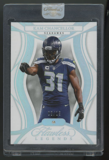 2025 Panini Flawless Kam Chancellor Legends Diamond /15 #79