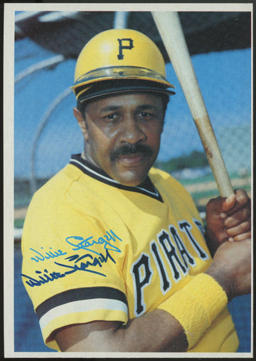 1980 Topps First Base Willie Stargell Signed Autographed Card #1 JSA Cert