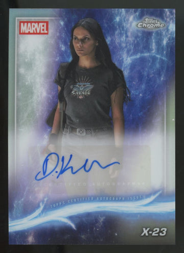 2025 Topps Marvel Studios Chrome X-23/Dafne Keen Auto #AA-DK