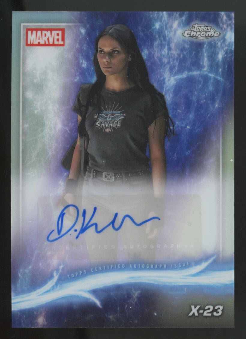 2025 Topps Marvel Studios Chrome X-23/Dafne Keen Auto #AA-DK