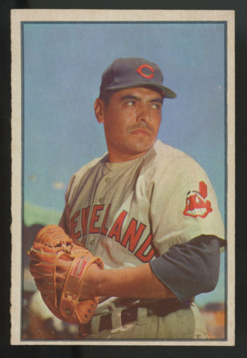 1953 Bowman Color Mike Garcia #43 Good