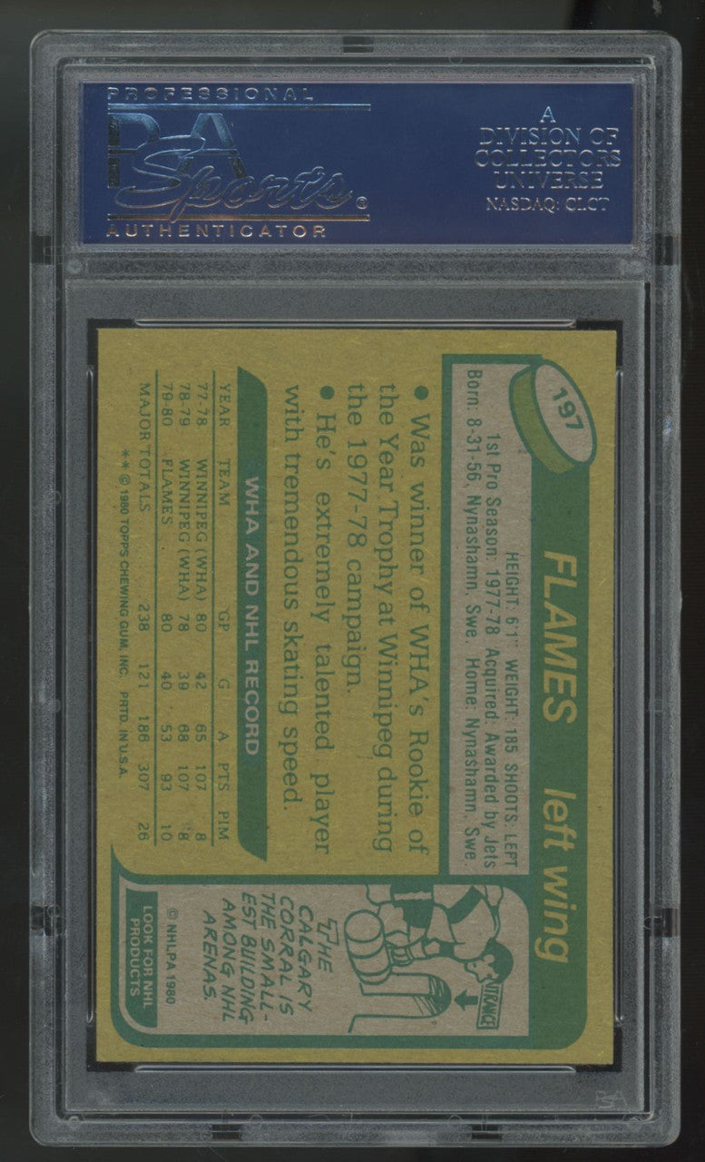 1980-81 Topps Kent Nilsson RC #197 PSA 9