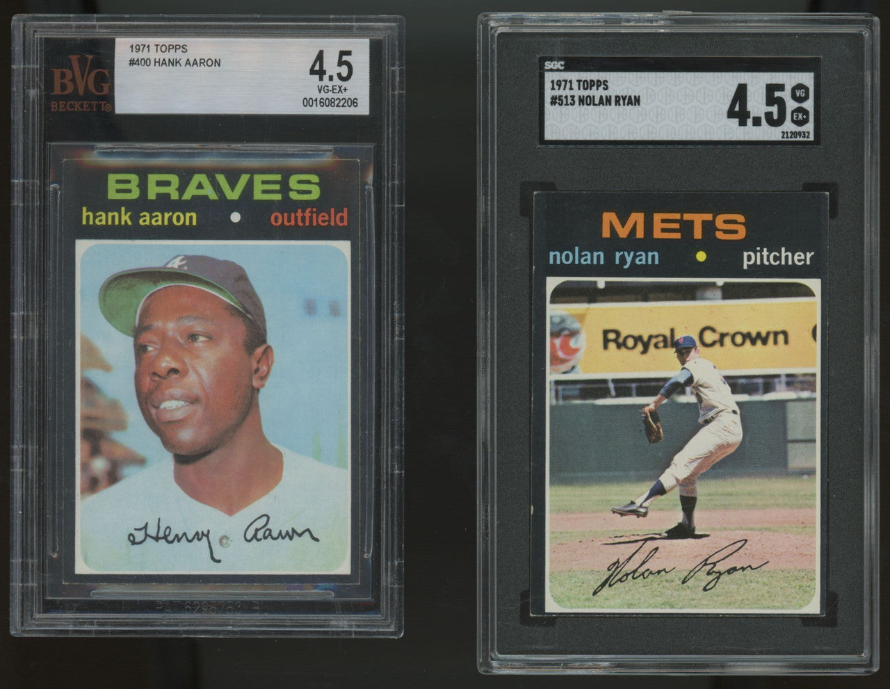 1971 Topps Baseball Complete Set (752) EX-EX/MT Overall