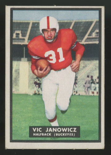 1951 Topps Magic Vic Janowicz RC #50 EX