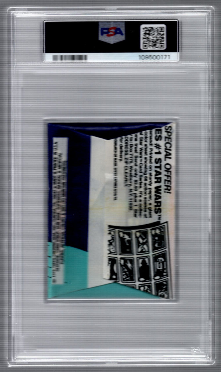 1978 Topps Star Wars Series 5 Sealed Wax Pack PSA 8