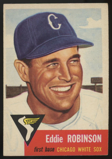 1953 Topps Eddie Robinson #73 EX/MT
