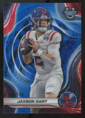 2024 Bowman Best U Jaxson Dart Blue Refractor /149 #69