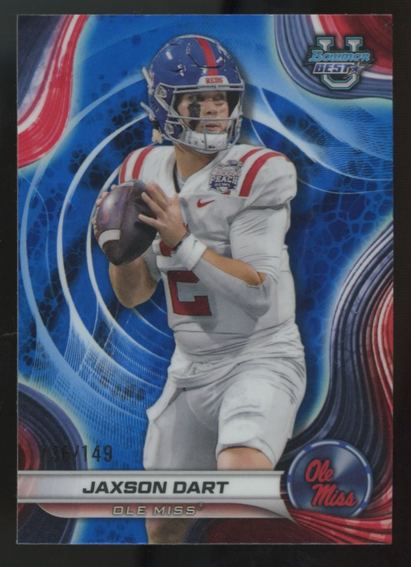 2024 Bowman Best U Jaxson Dart Blue Refractor /149 #69