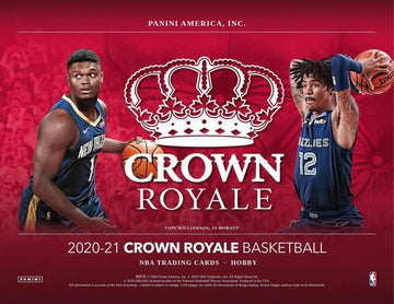 2020/21 Panini Crown Royale Basketball Hobby Box