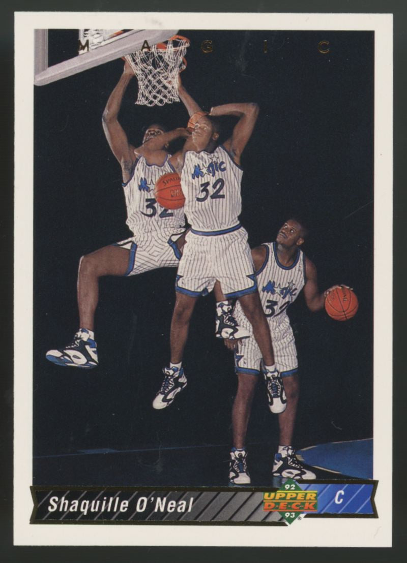 1992-93 Upper Deck International Shaquille O'Neal RC Italian #220