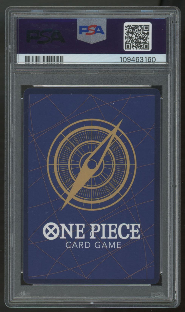 2022 One Piece Shanks OP01 Alt Art #120 PSA 10 (C)