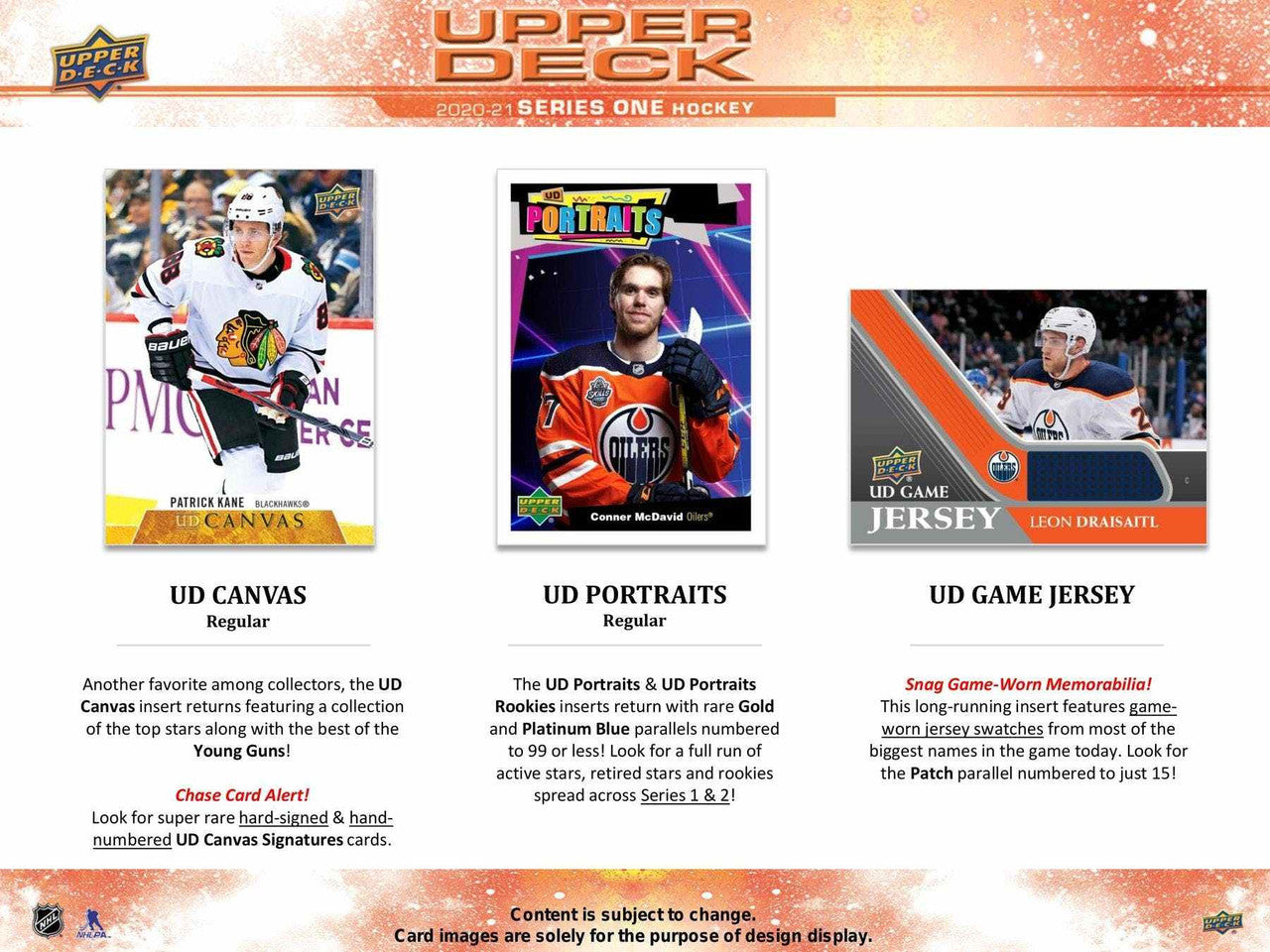 2020/21 Upper Deck Series 1 Hobby Box