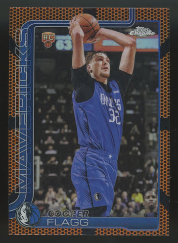 2025-26 Topps Chrome Cooper Flagg RC Basketball Refractor #251