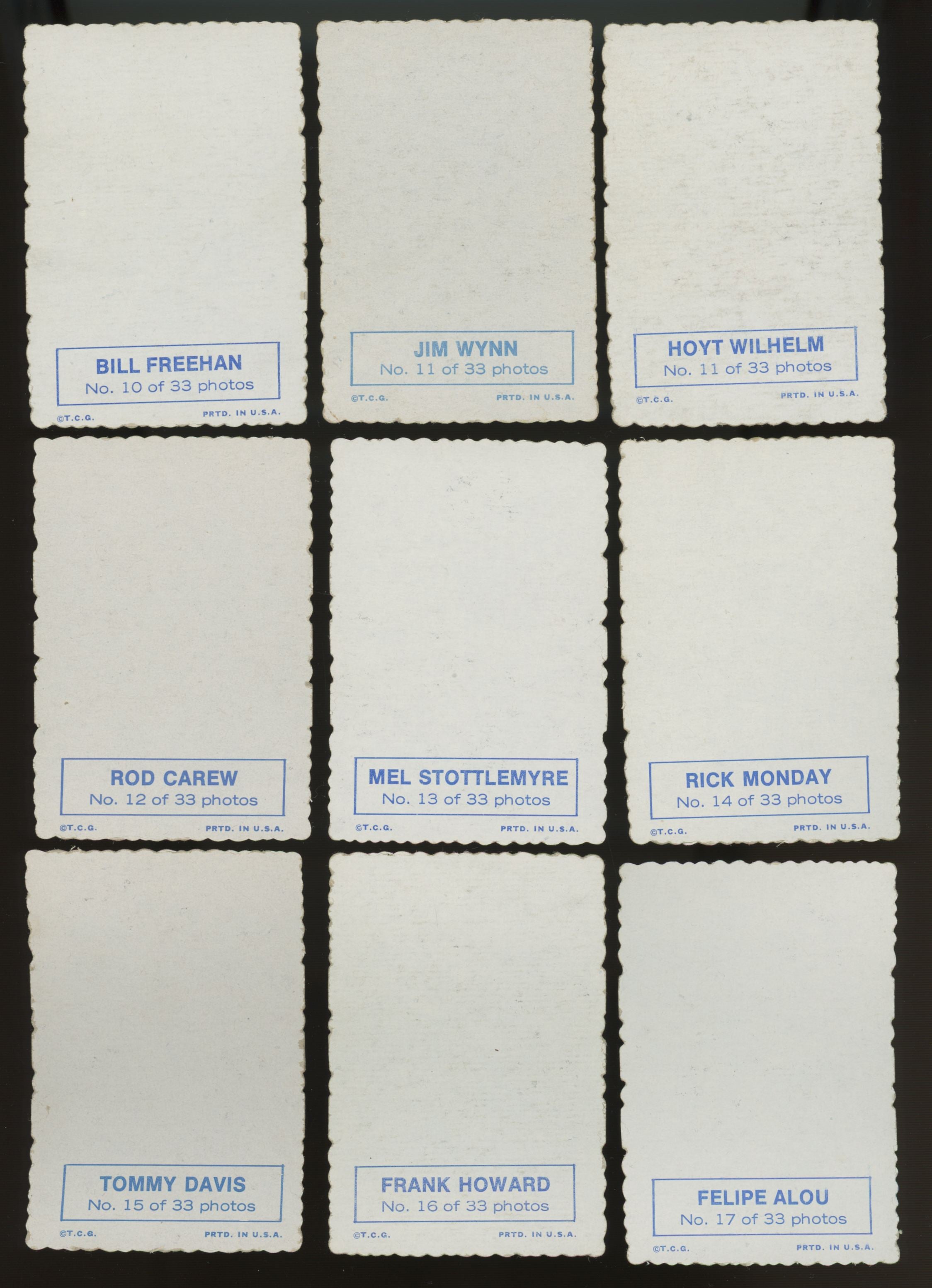 1969 Topps Baseball Deckle Edge Complete w/ Both 11 + 22s & Test Marichal VG/EX