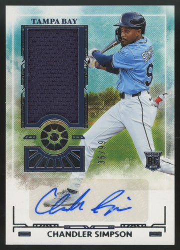 2025 Panini Boys Of Summer Chandler Simpson RC Patch Auto RPA /99 #PM-CSP