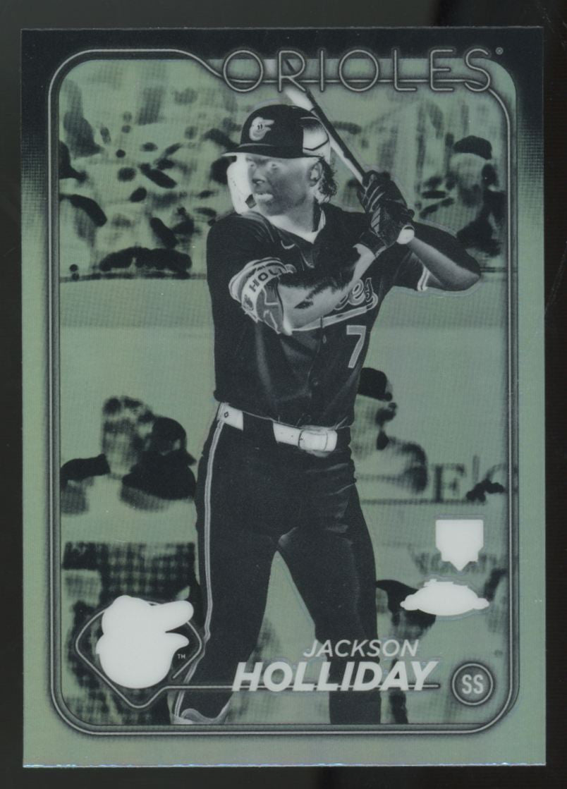 2024 Topps Chrome Jackson Holliday Negative Refractor #88