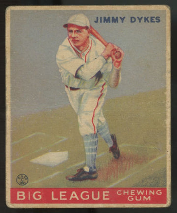 1933 Goudey Jimmy Dykes #6 F/G