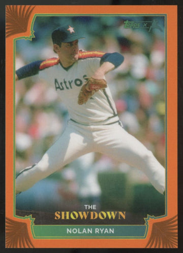 2022 Topps x Juan Soto Nolan Ryan The Showdown Orange /22 #28