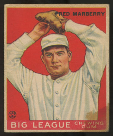 1933 Goudey Fred Marberry #104 Poor "A"