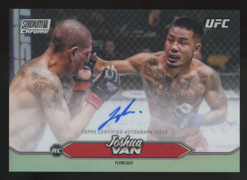 2025 Topps Stadium Club UFC Joshua Van RC Chrome Auto #CAS-JVN