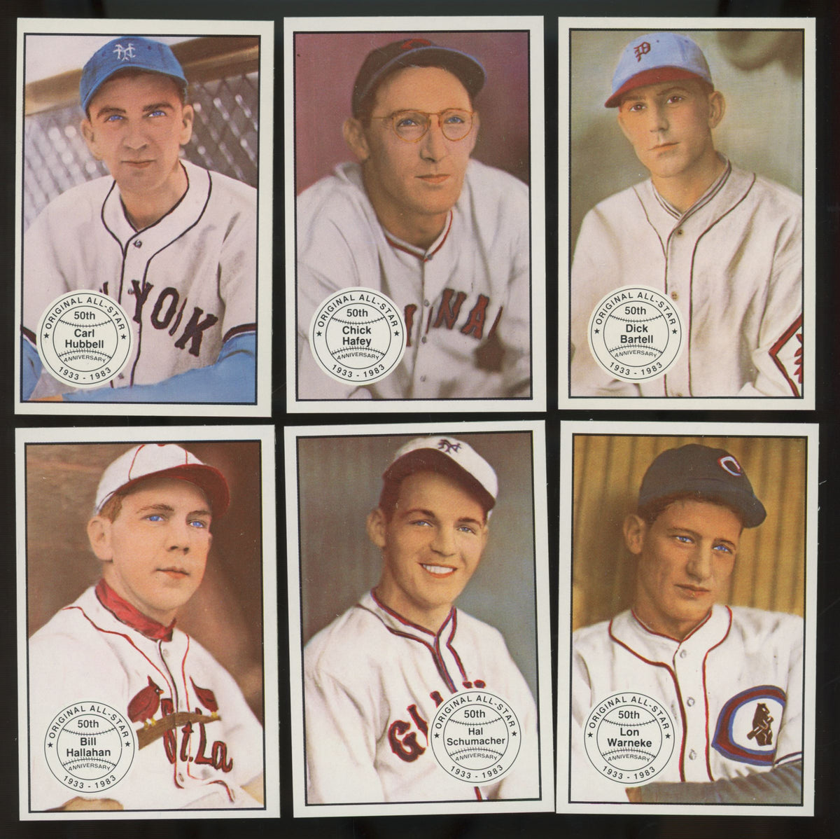 1983 Big League Collectibles Original All Stars Baseball Complete Set (40/40)