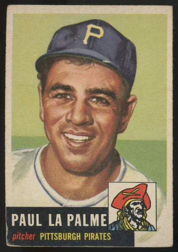 1953 Topps Paul La Palme #201 VG