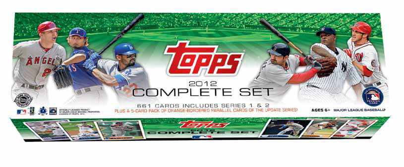2012 Topps Baseball Factory Sets Holiday Edition