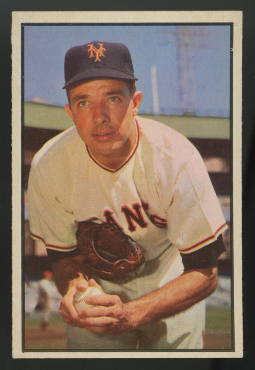 1953 Bowman Color Jim Hearn #76 NM