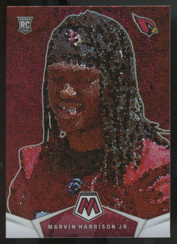 2024 Panini Mosaic Marvin Harrison Jr. RC Micro Mosaic Prizm SSP #MM-MHJ