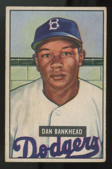 1951 Bowman Dan Bankhead RC #225 EX