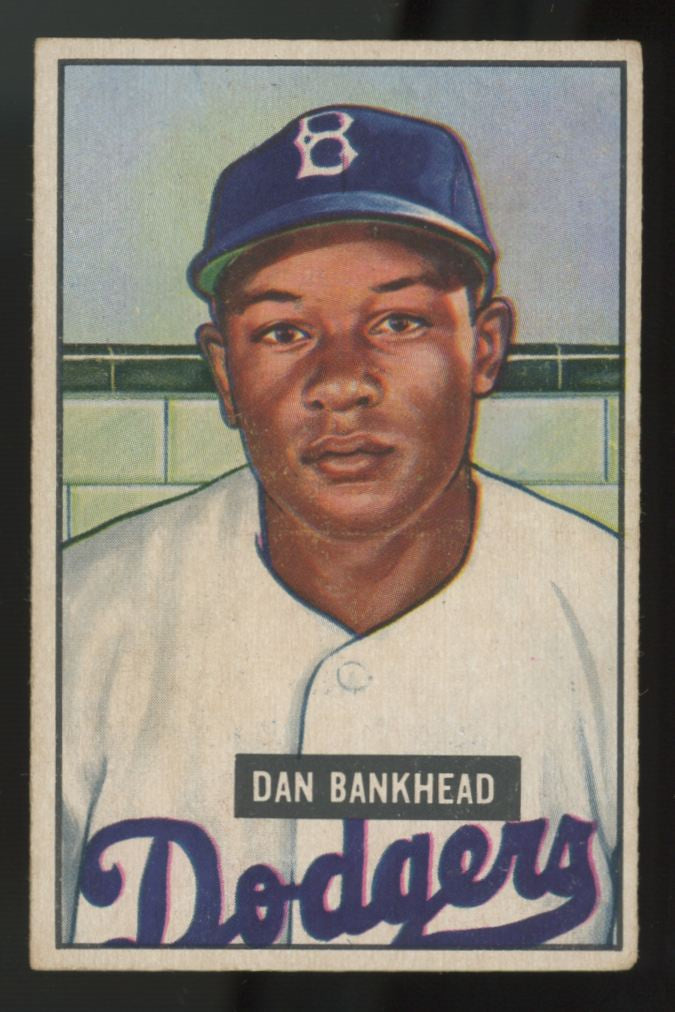 1951 Bowman Dan Bankhead RC #225 EX