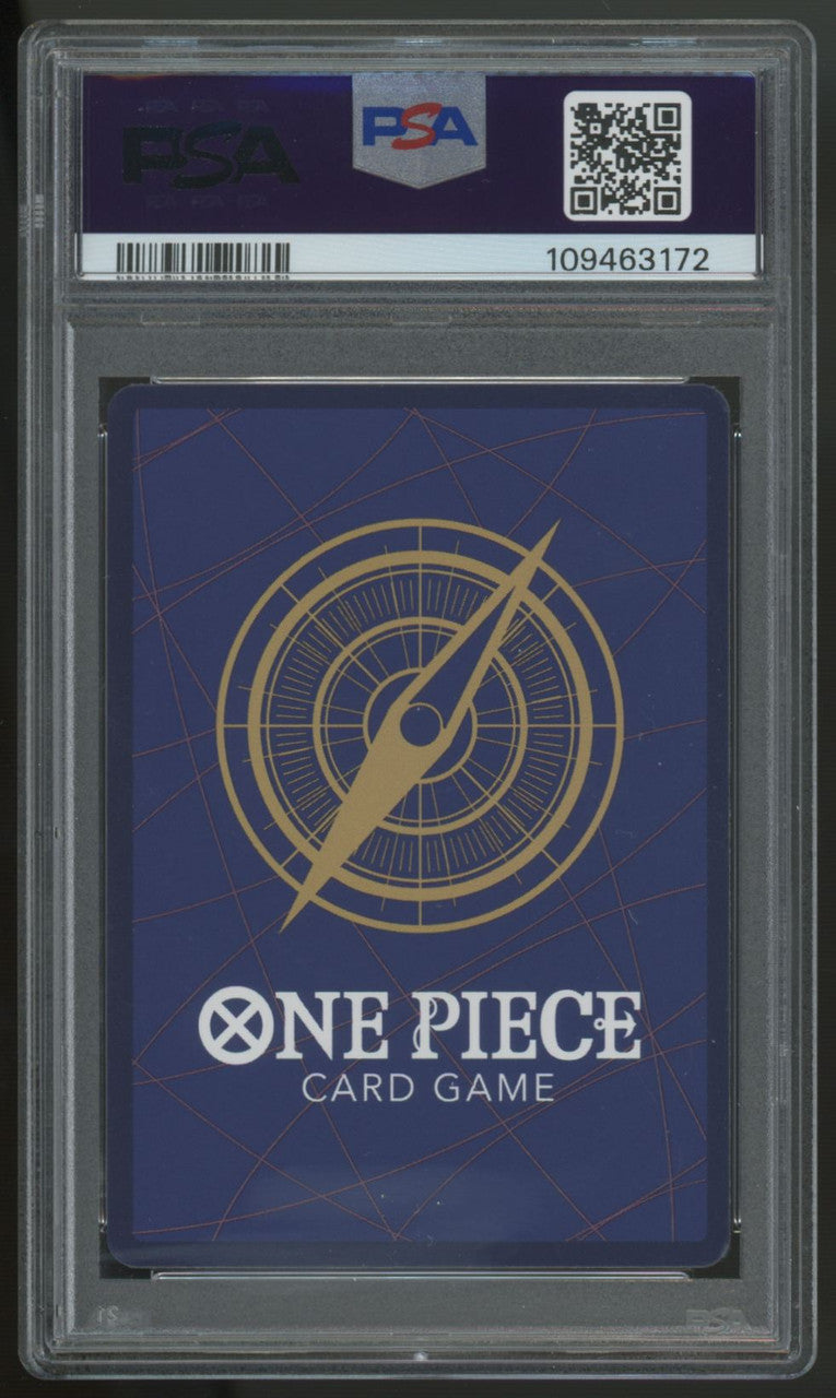 2024 One Piece Lim OP09 Alternate Art #037 PSA 10
