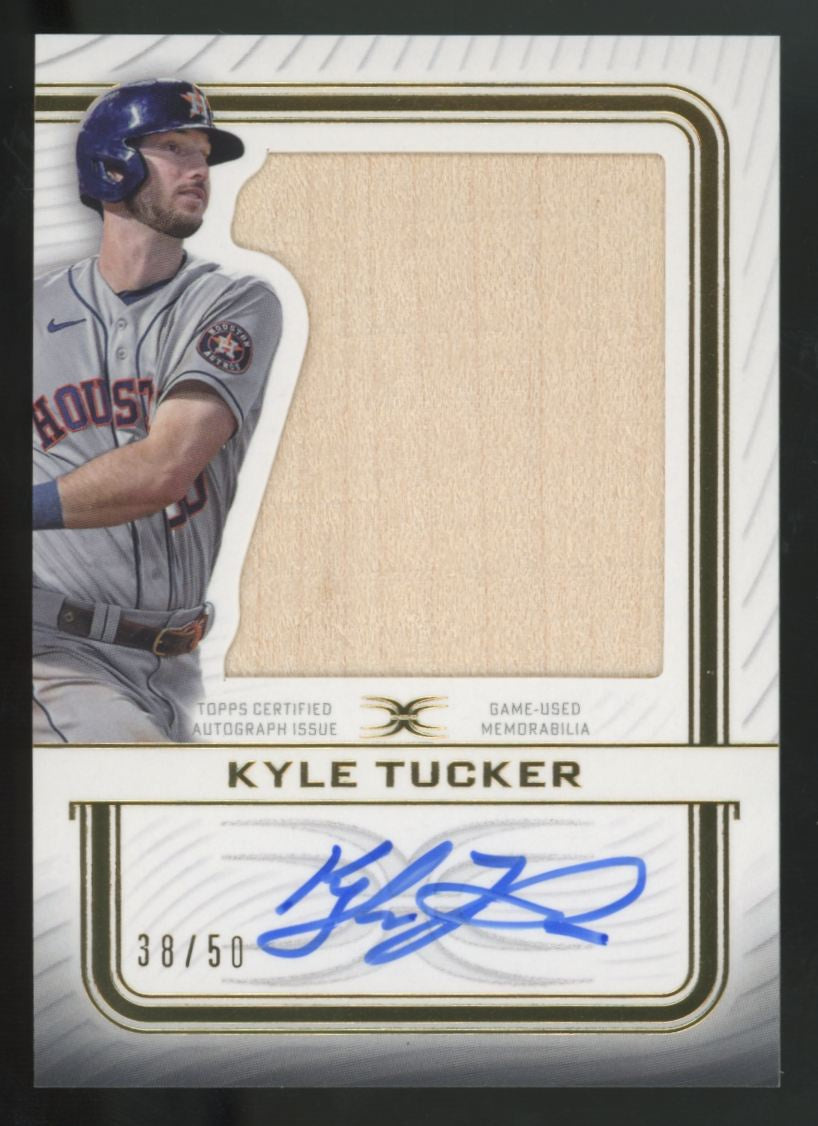 2023 Topps Definitive Collection Kyle Tucker Relic Auto /50 #ARC-KT
