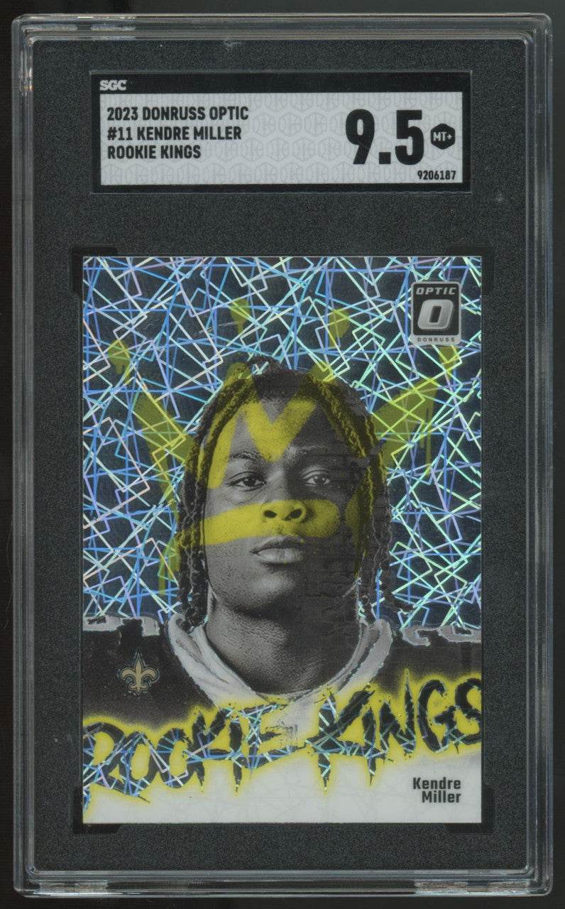 2023 Donruss Optic Kendre Miller RC Rookie Kings SSP #11 SGC 9.5