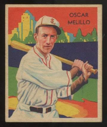 1935 National Chicle Oscar Melillo Diamond Stars #53 VG-VG/EX