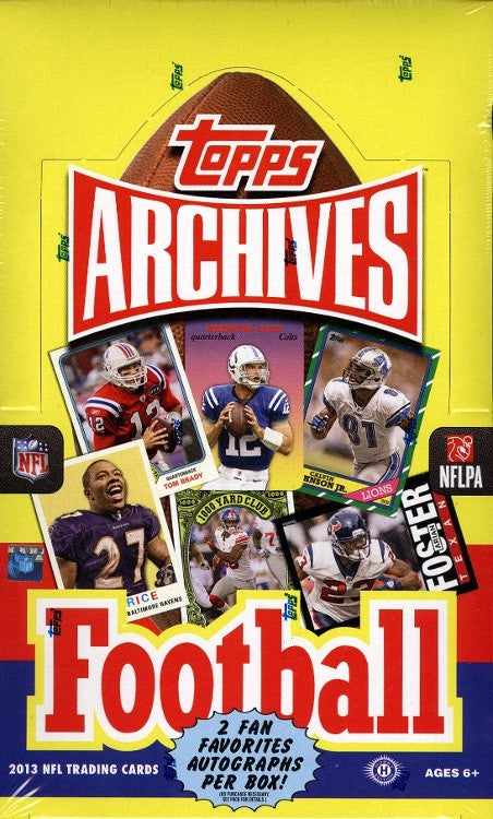 2013 Topps Archives Football Box