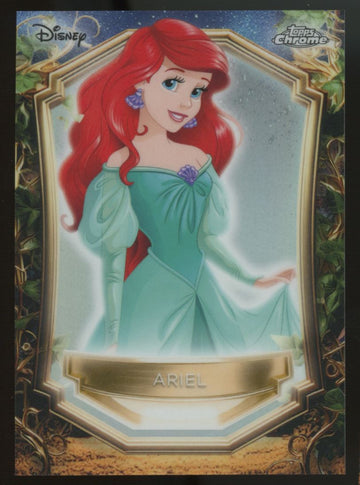 2025 Topps Disney Wonder Ariel Enchantments Chrome Refractor #E-19