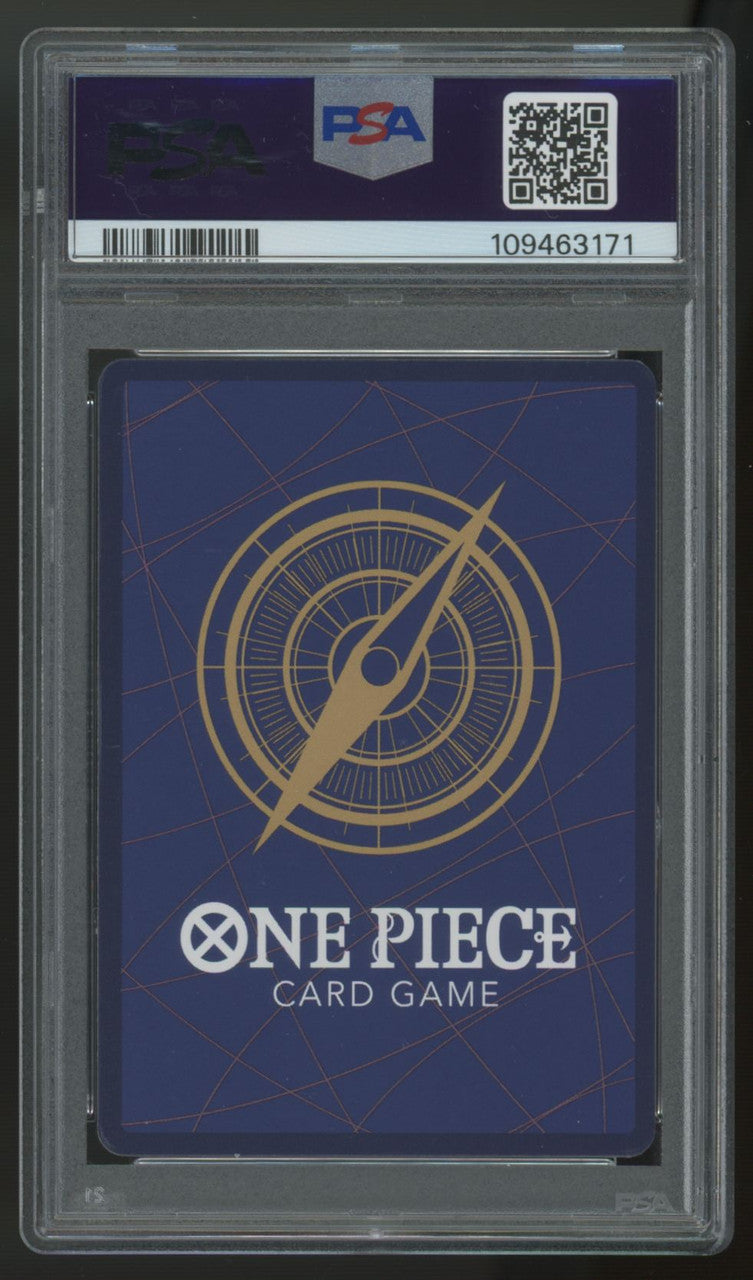 2024 One Piece Crocodile OP09 Alt Art #046 PSA 10