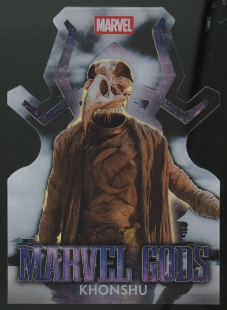 2025 Topps Chrome Marvel Studios Khonshu Marvel Gods SSP #MG-15