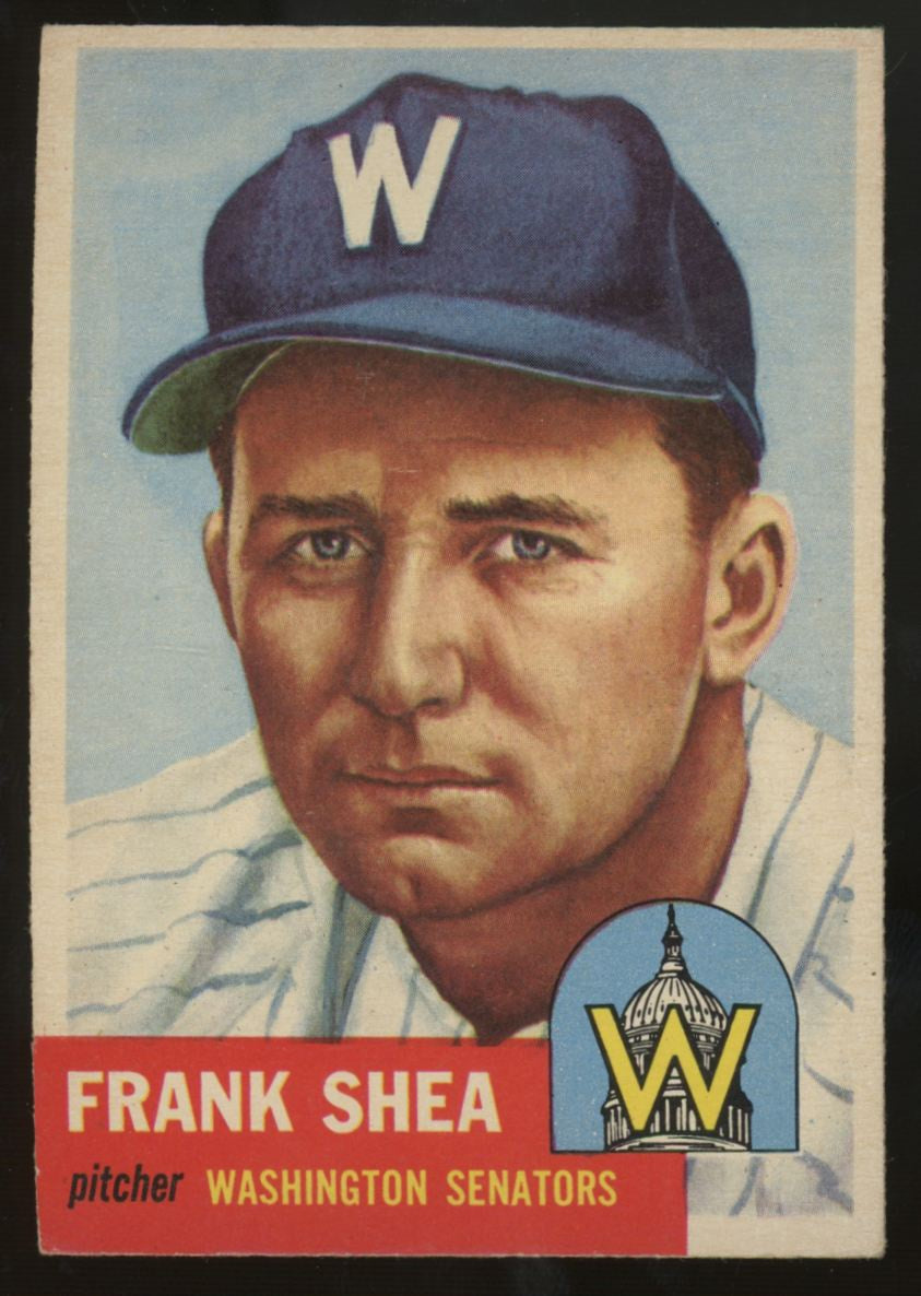 1953 Topps Frank Shea #164 EX/MT
