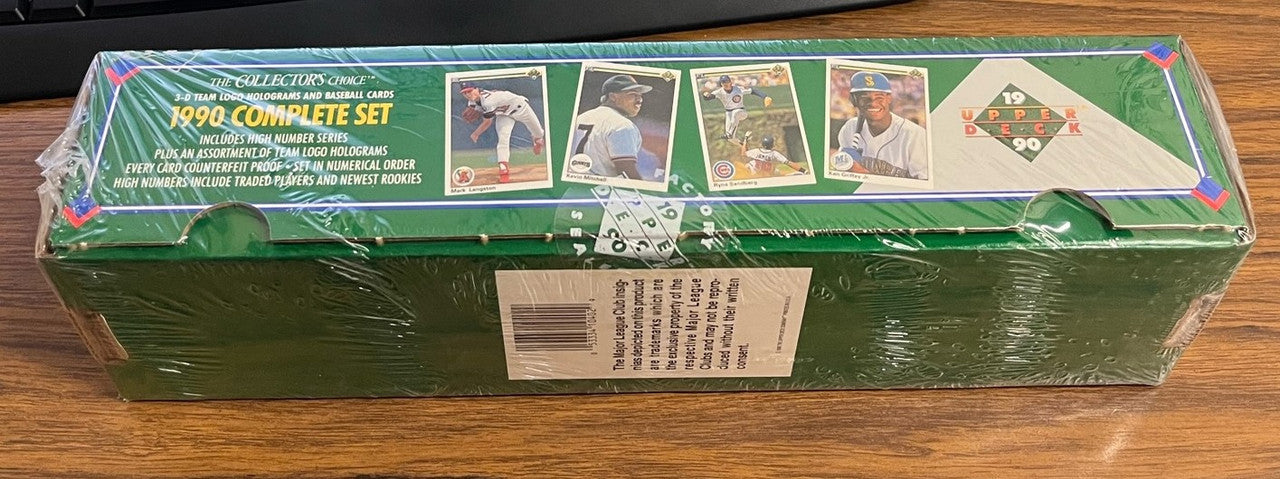 1990 Upper Deck Baseball Complete Factory Set Sealed